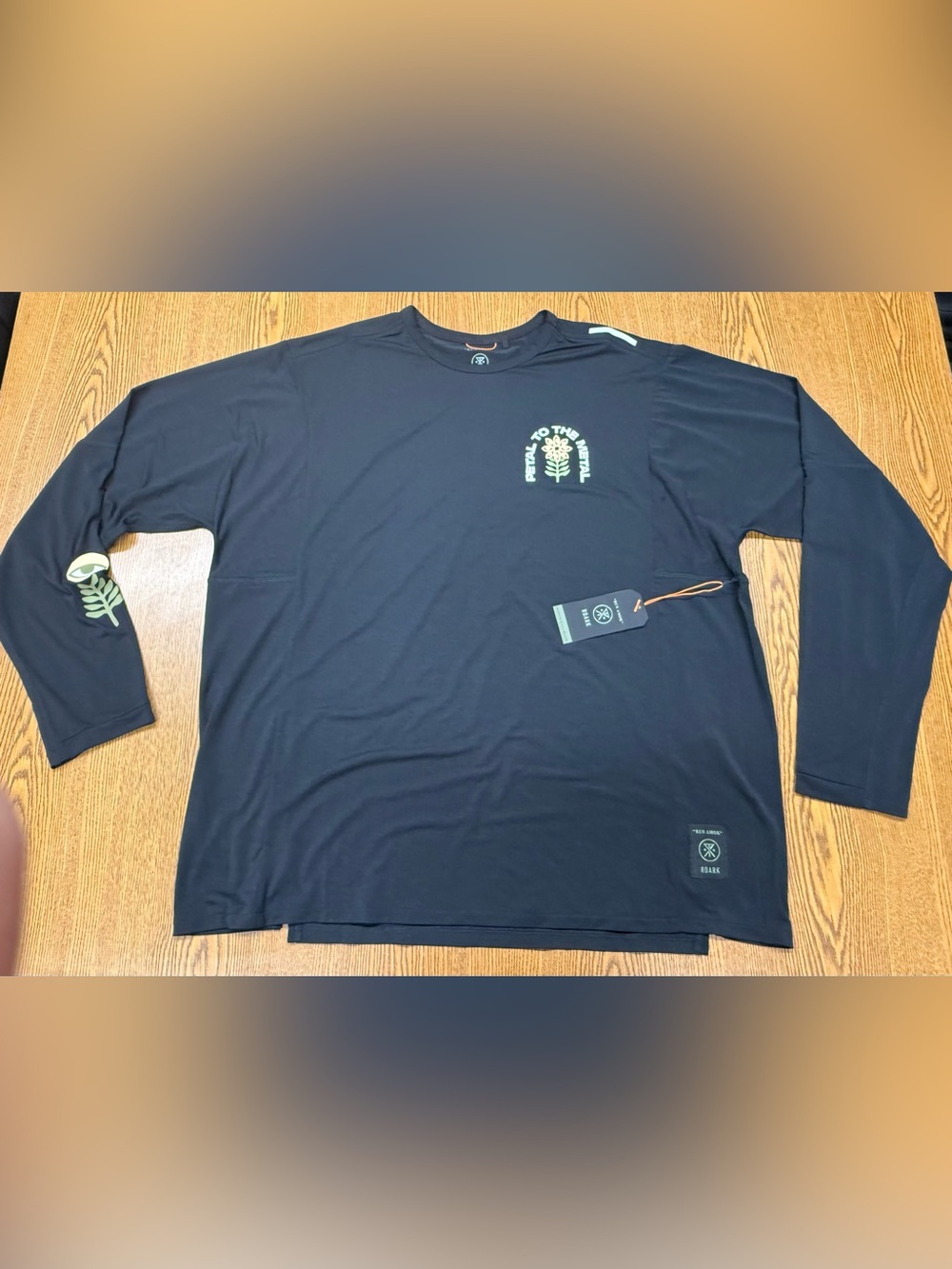 Roark Millcreek Merino LS - Black Men’s XL (NWT)